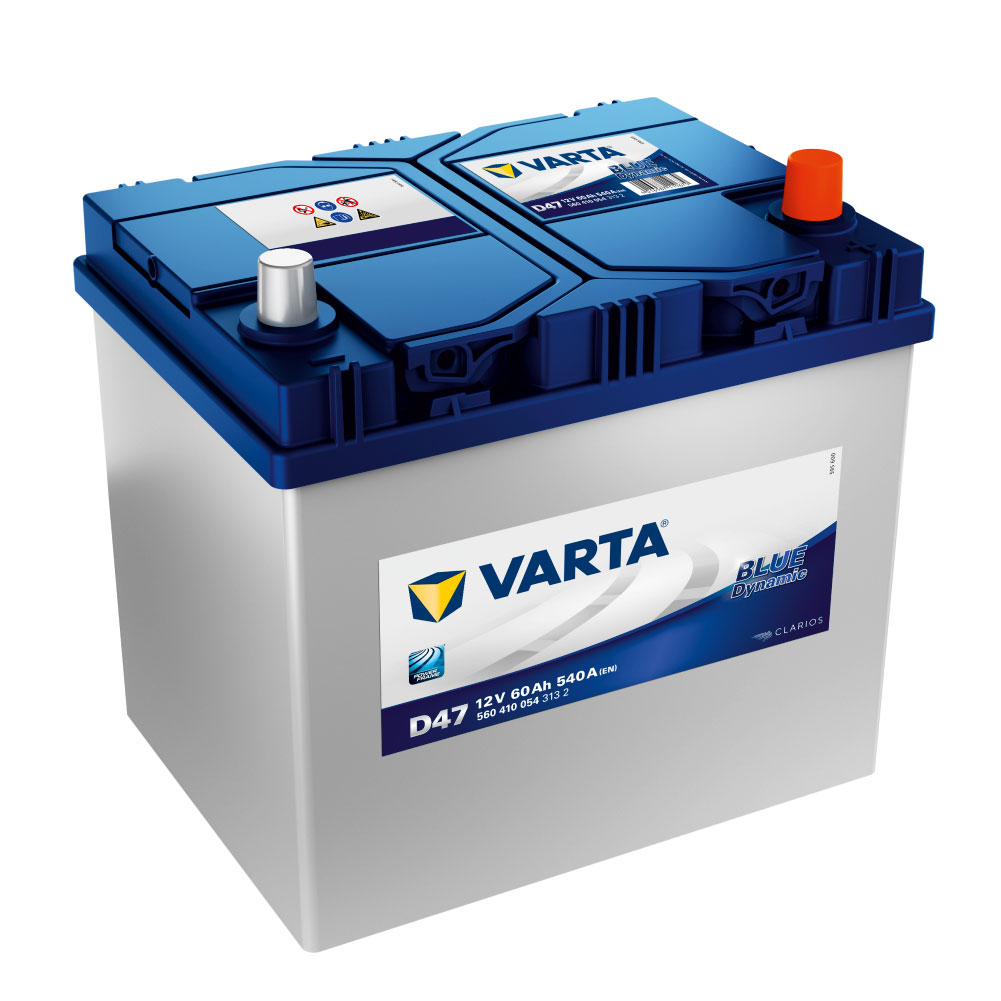 poster Varta Blue Dynamic ASIA 12V 60AH 540A D47 /д+/, 560 410 054